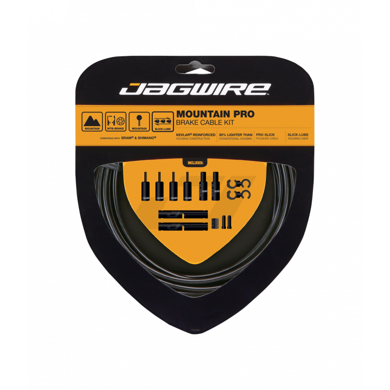 Jagwire Mountain Pro Brake Kit in Black