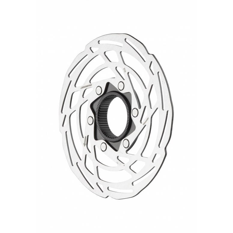 Jagwire Sport SR1 Disc Brake Rotor - Centerlock in Silver