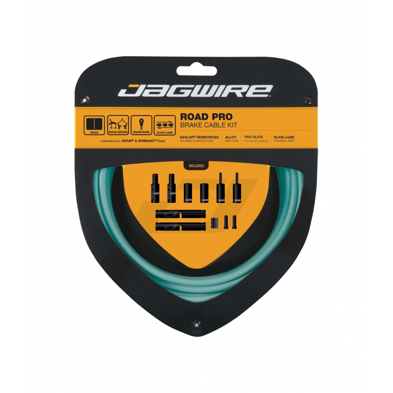 Jagwire Road Pro Brake Kit in Celeste