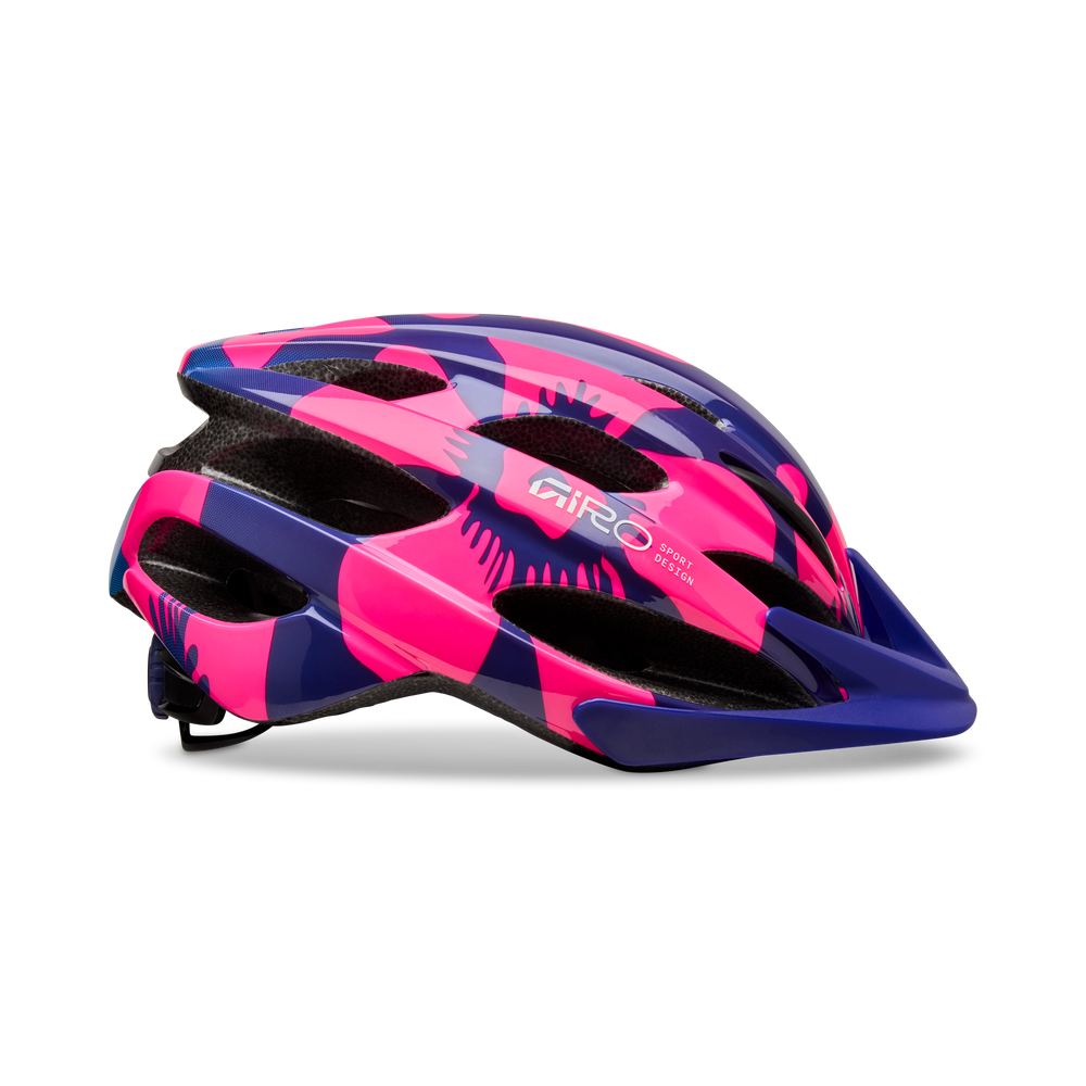 2026 GIRO Raze Unisex Cycling Helmet in Pink/Flowers-image-3