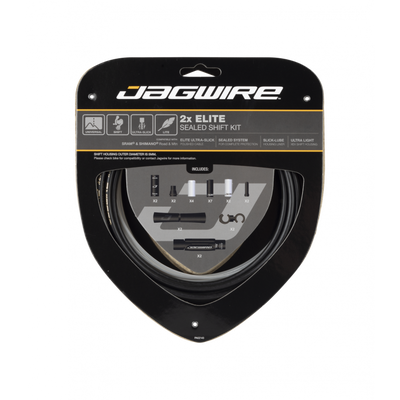 Jagwire Elite Sealed Shift Kit 2x Black