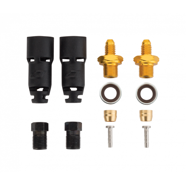 Jagwire Pro Quick-Fit Adapter - Shimano 0-Degree in Black