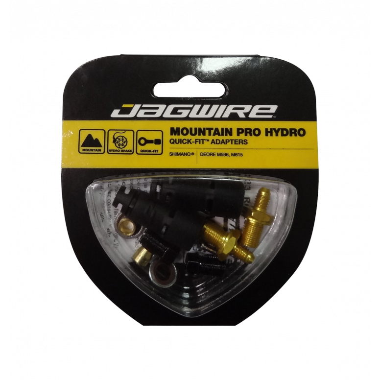 Jagwire Pro Quick-Fit Adapter - Shimano 0-Degree in Black