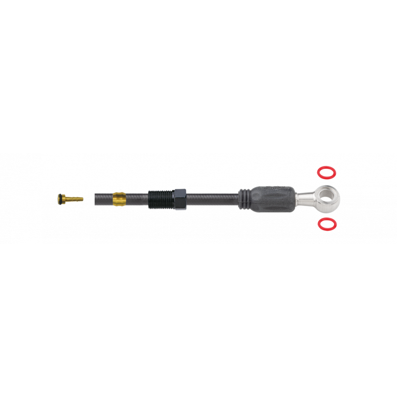 Jagwire Sport Mineral Hydraulic Hose Kit - TRP Banjo in Black