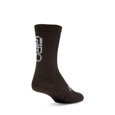 2026 GIRO HRC+Grip Unisex Cycling Socks in Dark Brown
