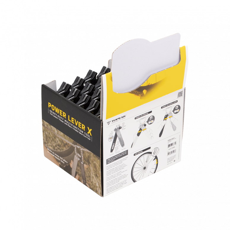 Topeak Power Lever X Display Box 25pcs in Black