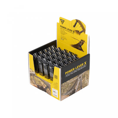 Topeak Power Lever X Display Box 25pcs in Black