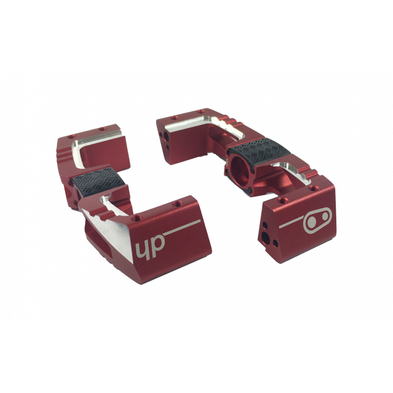 Crankbrothers Part Pedal Body Mallet Dh Red Left Complete Red