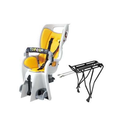 Topeak Babyseat II & Rack (Disc) Black / 26"/27.5"/700c / Disc Brakes