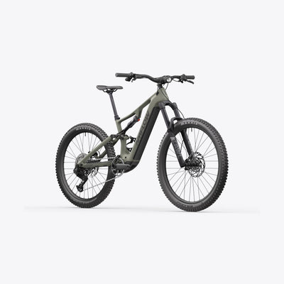 Amflow PR Carbon 800Wh Full Suspension Electric Mountain Bike | Moss Green | 2027