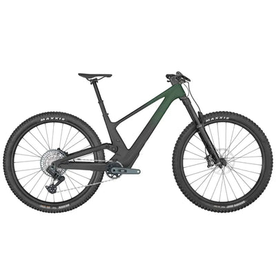 2024 SCOTT Genius 910 TR Carbon Mountain Bike In Carbon Black