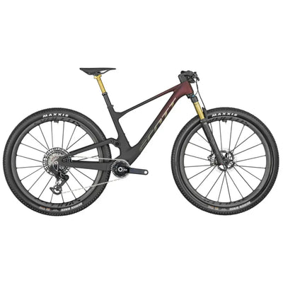 2024 SCOTT Spark RC SL TR Full Suspension Mountain Bike Carbon Black