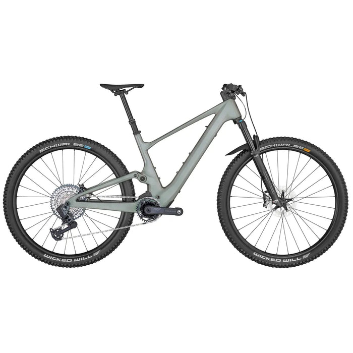2024 SCOTT Lumen eRIDE 900 TR Electric Mountain Bike in Grey