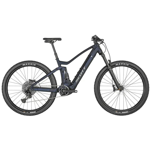 2024 SCOTT STRIKE e-RIDE 930 Electric Mountain Bike in Blue