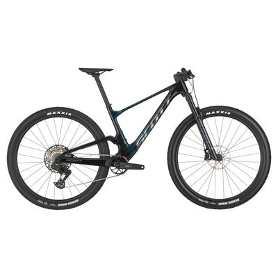 2025 Scott Spark Rc Team Full Suspension Bike In Green