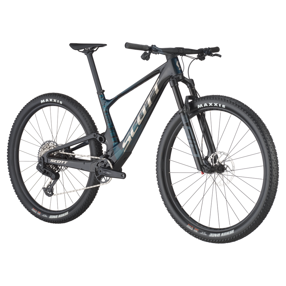 2025 Scott Spark Rc Team Eagle AXS Full Suspension Carbon Mountain Bike In Green