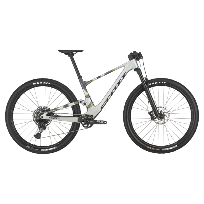 2025 Scott Spark Rc Comp Full Suspension Bike In Grey