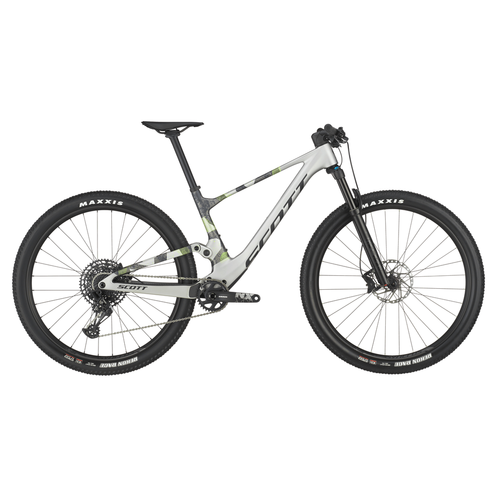 2025 Scott Spark Rc Comp Full Suspension Bike In Grey