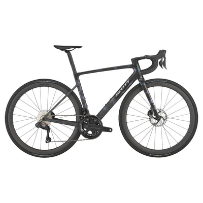 2025 SCOTT Addict RC 10 Ultegra Di2 Carbon Road Bike in Sunbeam Black