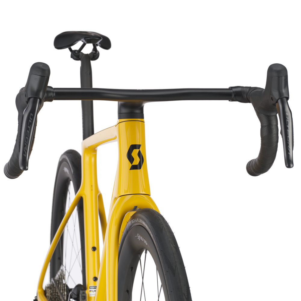 2025 Scott Addict RC 10 Carbon Road Bike in Yellow