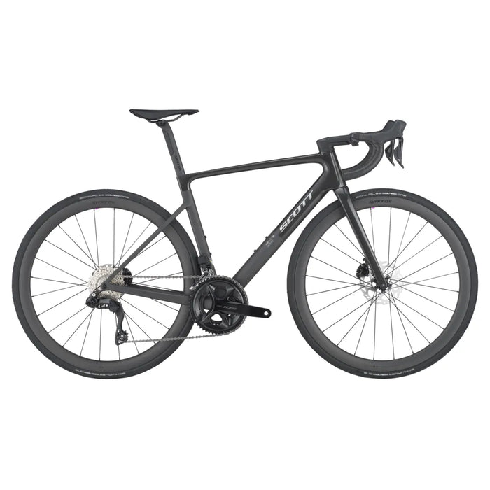 2025 SCOTT Addict RC 30 105 Di2 Carbon Road Bike in Carbon Black