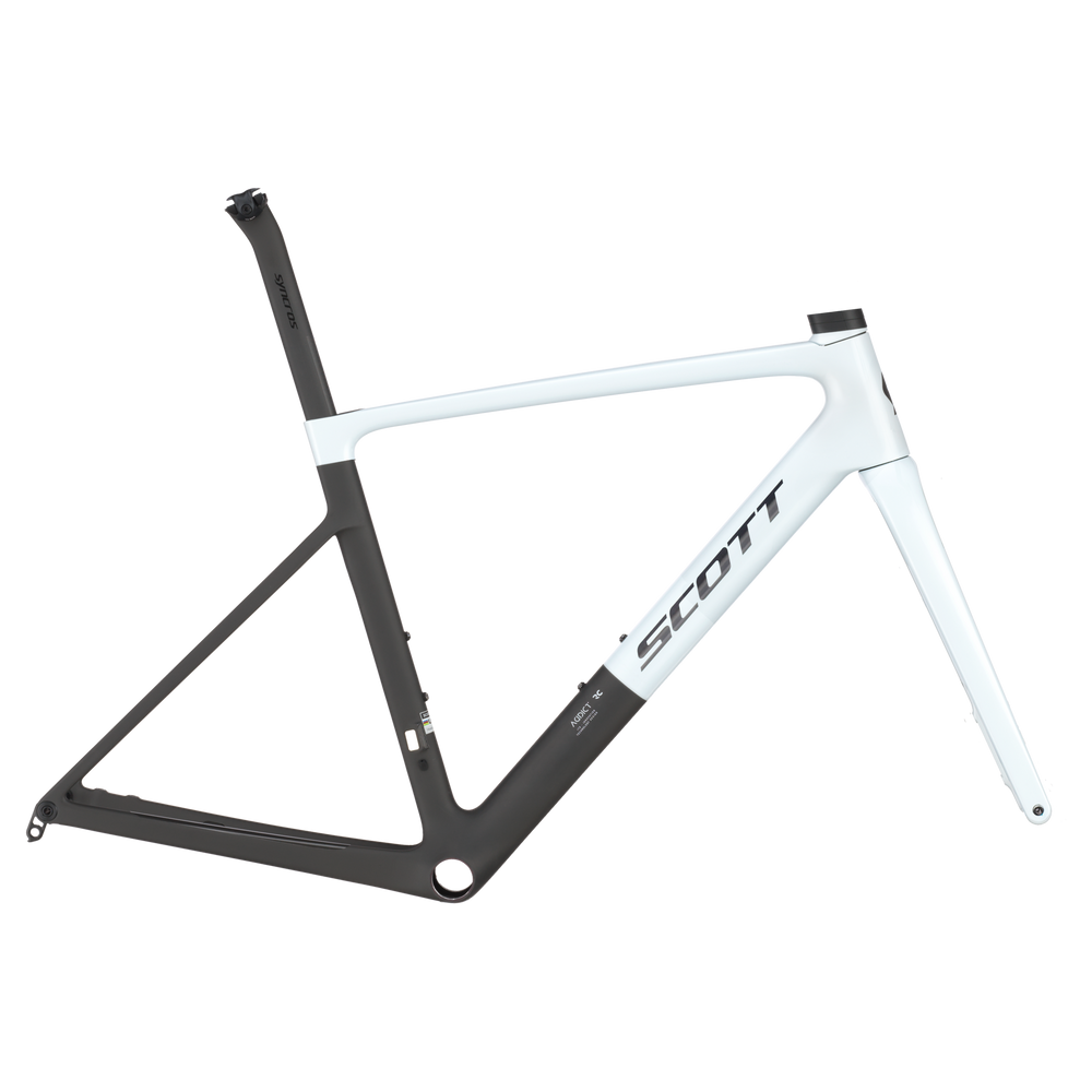 2025 Scott Addict RC Pro HMX Frame Set in Cumulus White – 99 Bikes UK