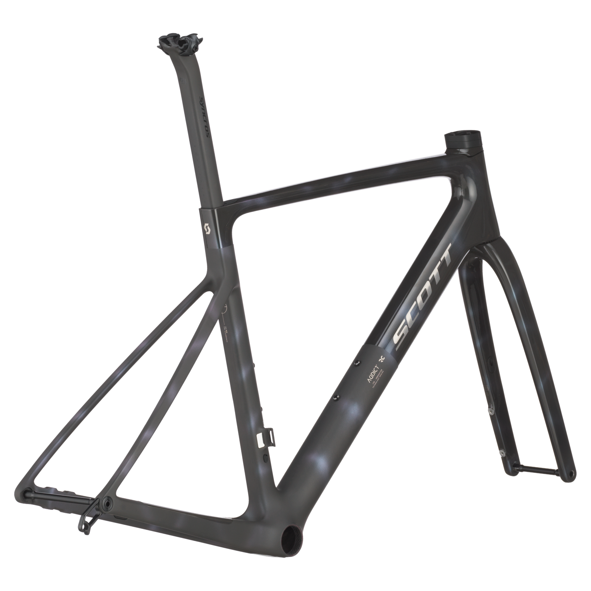 2026 Scott Addict RC Ultimate HMX SL Frameset in Sunbeam Black