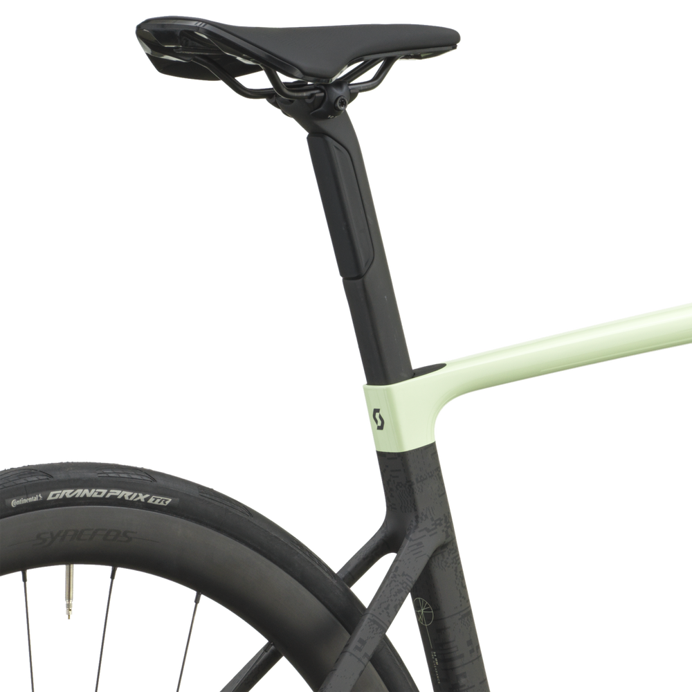 SCOTT Addict RC 20 in Cream Green/Carbon Black, detail view