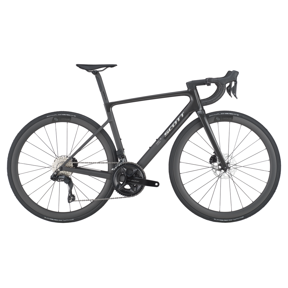 2025 Scott Addict RC 30 Carbon Road Bike in Black