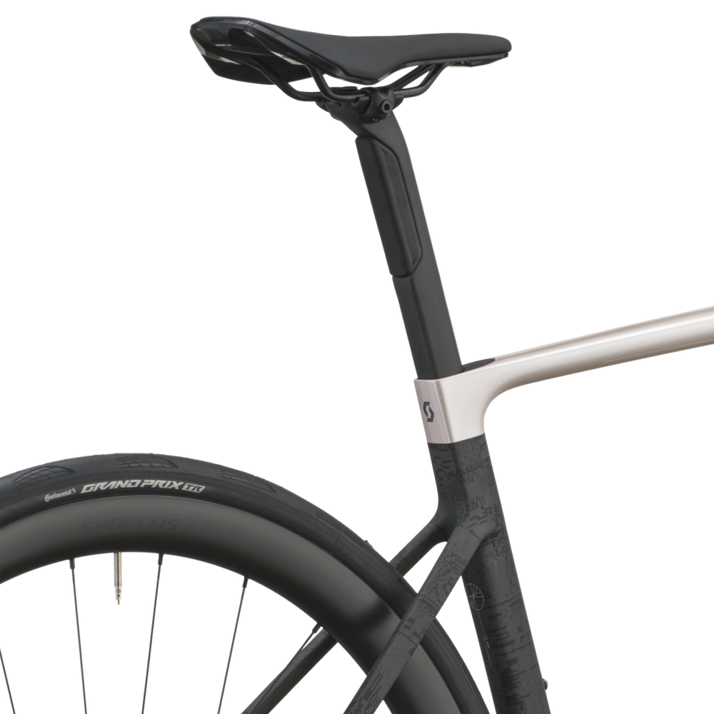 SCOTT Addict RC 30 in Champagne Pink/Carbon Black, detail view