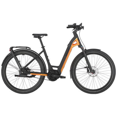 Bergamont E-Ville 10 Belt Electric Hybrid Bike In Yellow Sunrise