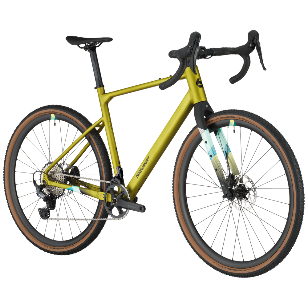 Bergamont Grandurance 8 Gravel Bike In Greenish Gold-image-3