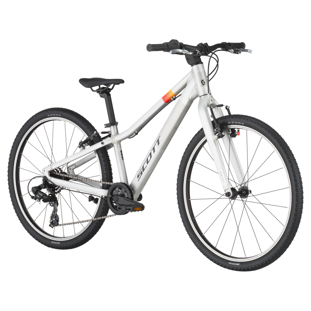 2025 SCOTT Contrail 400 24 Inch Kids Bike in Alloy Silver