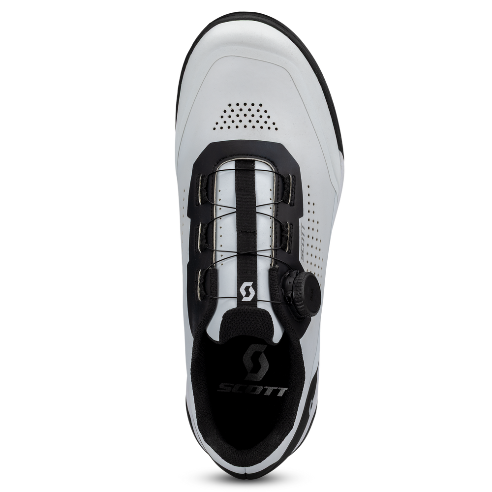 SCOTT MTB Volt Evo Flat BOA® Shoe in White/Black, view 5