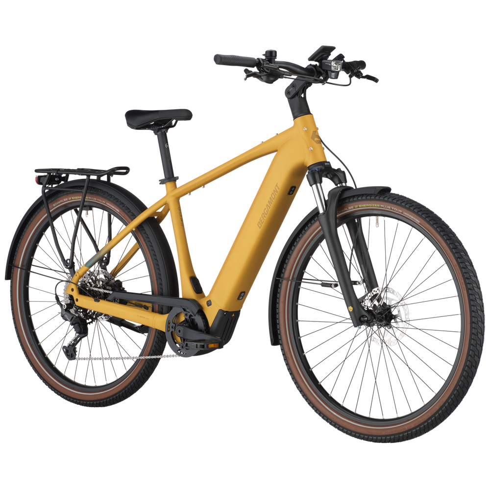 Bergamont E-Horizon Sport 20 Electric Hybrid Bike In Colorado Gold-image-3