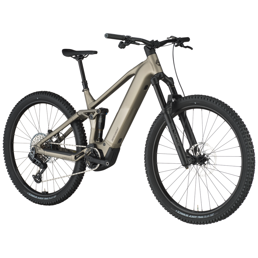 Bergamont E-Revox Fs 10 Electric Mountain Bike In Warm Silver-image-3