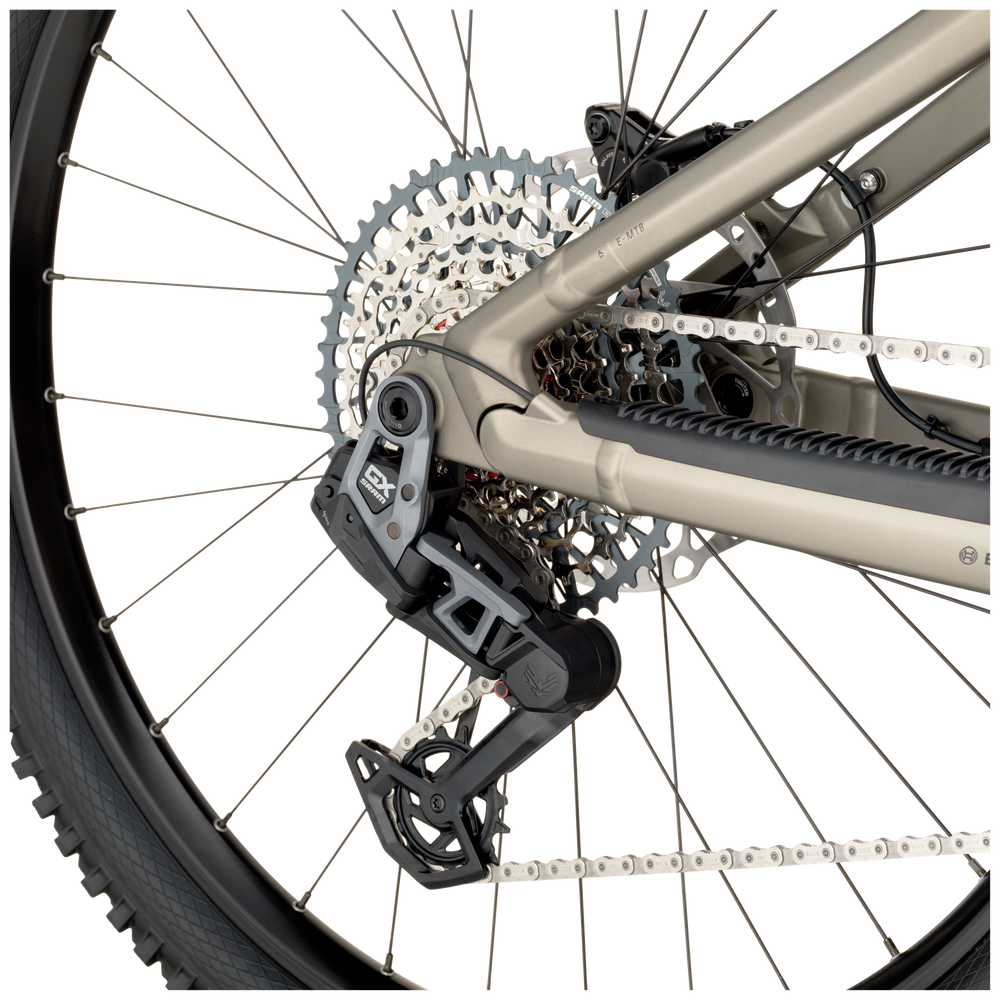 Bergamont E-Revox Fs 10 Electric Mountain Bike In Warm Silver-image-4
