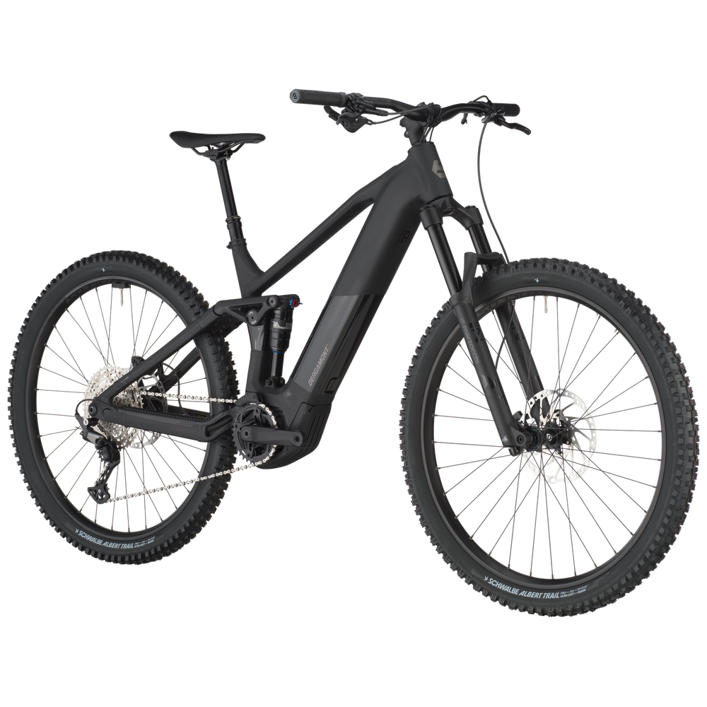 Bergamont E-Revox Fs 20 Electric Mountain Bike In Matt Black-image-3