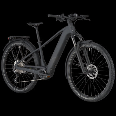 Bergamont E-Revox Tour 20 Electric Mountain Bike In Flaky Black-image-3