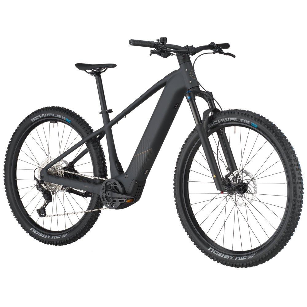 Bergamont E-Revox Sport 10 Electric Mountain Bike In Flaky Black-image-3