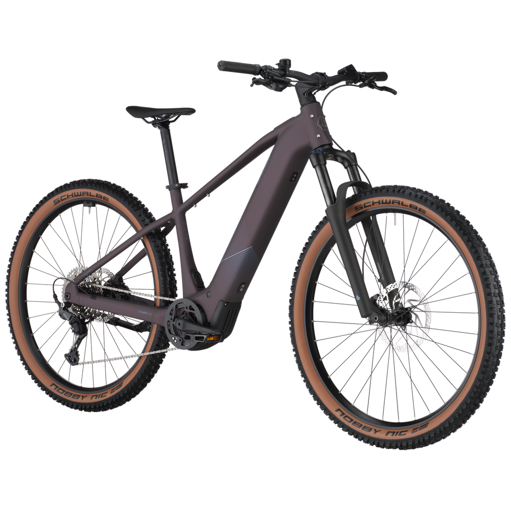 Bergamont E-Revox Sport 20 Electric Mountain Bike In Dusky Purple-image-3