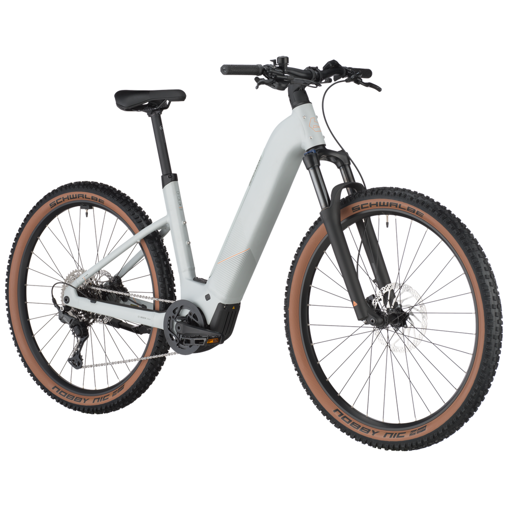 Bergamont E-Revox Sport 20 Wave Electric Mountain Bike In Argento White-image-3