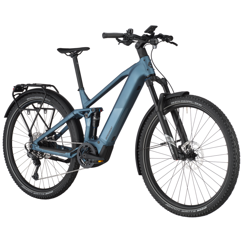 Bergamont E-Horizon Suv Fs 10 Electric Hybrid Bike In Baltic Blue-image-3