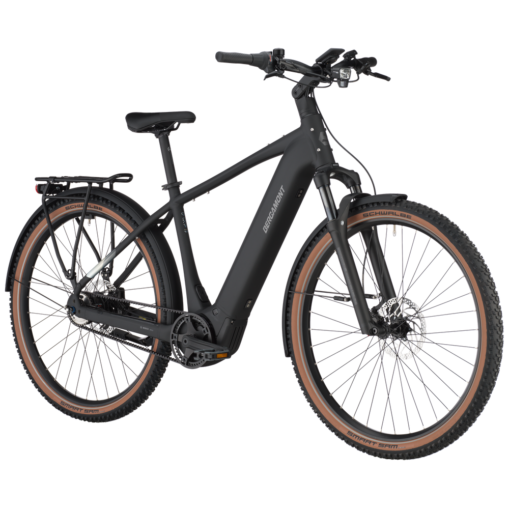 Bergamont E-Horizon Suv 20 Belt Electric Hybrid Bike In Black Matt