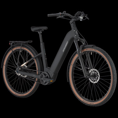 Bergamont E-Horizon Suv 20 Belt Wave Electric Hybrid Bike In Black Matt-image-3