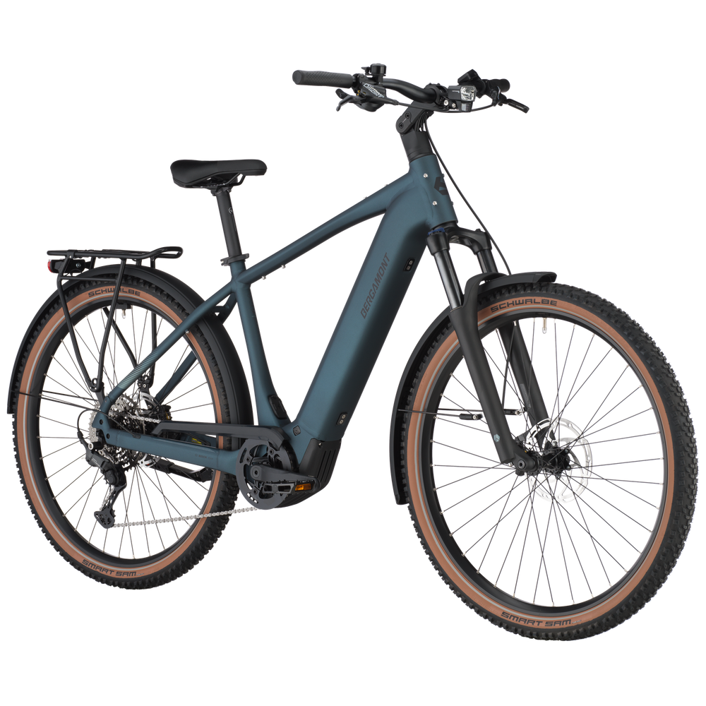 Bergamont E-Horizon Suv 30 Electric Hybrid Bike In Petrol Blue-image-3