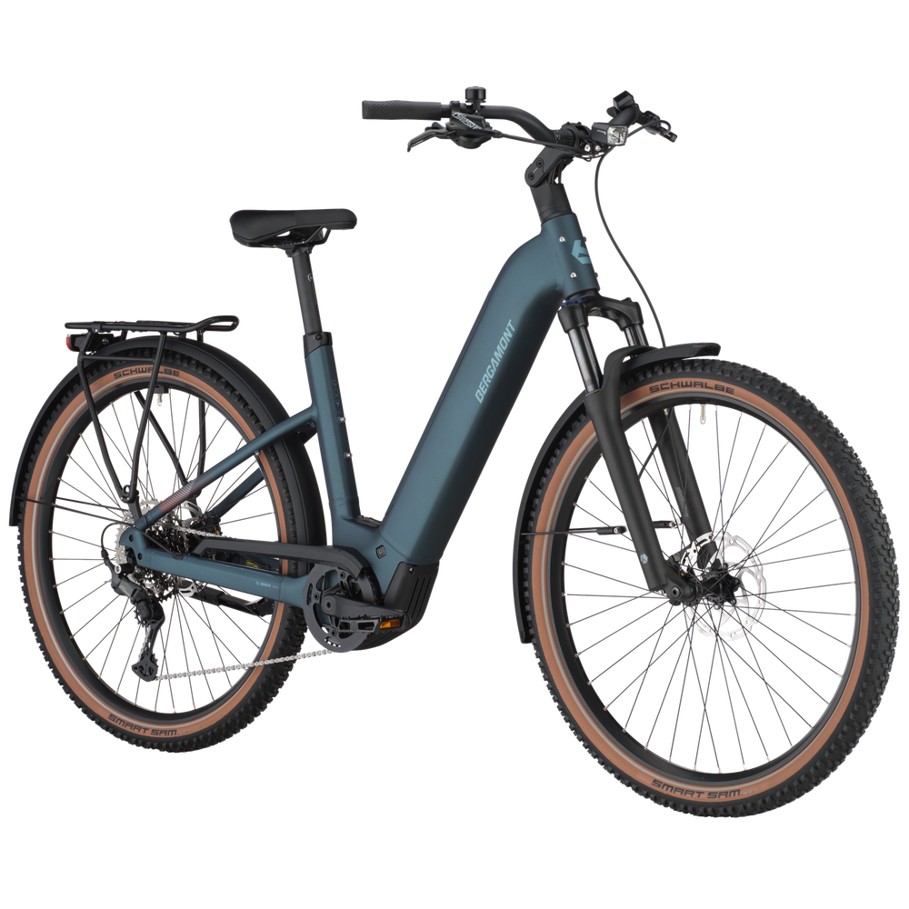Bergamont E-Horizon Suv 30 Wave Electric Hybrid Bike In Petrol Blue-image-3