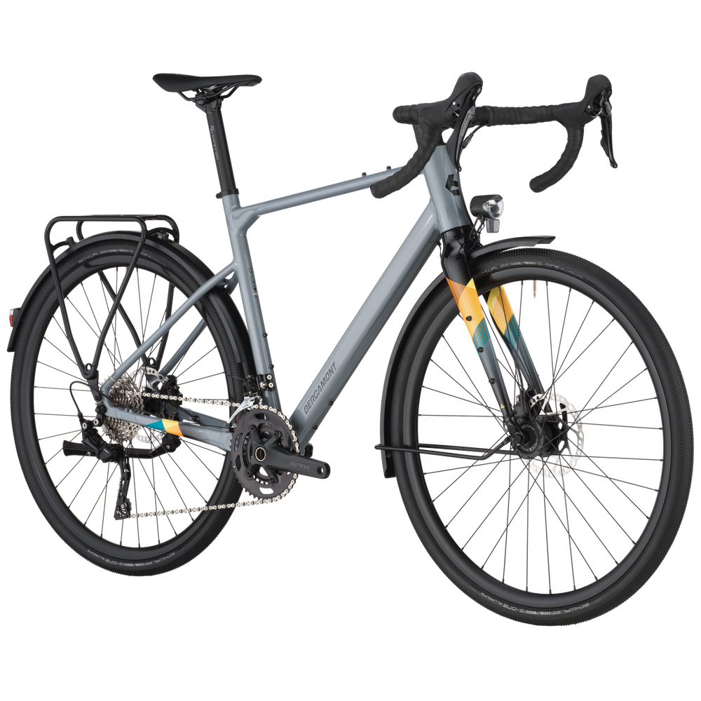 Bergamont Grandurance Rd 5 Gravel Bike In Mortar Grey-image-3
