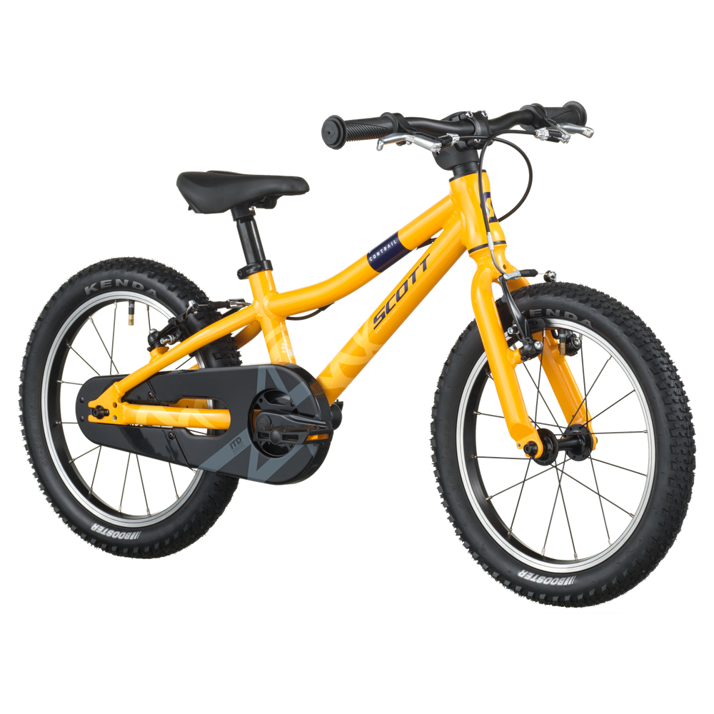 2025 Scott Contrail 160 16 Inch Kids Bike in Yellow