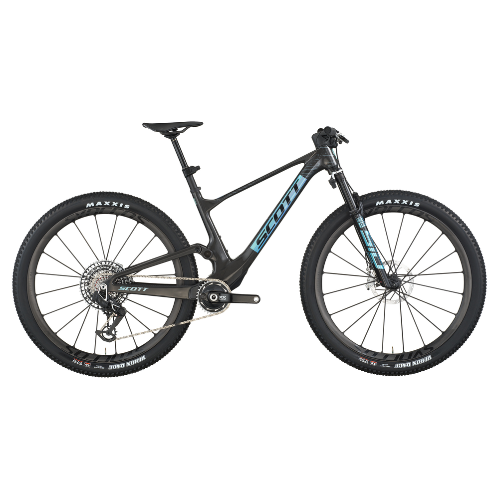 scott fitnessbike carbon 2026 Scott Spark Rc Sl Full Suspension Mountain Bike In Carbon Black
